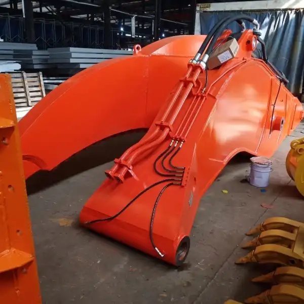 excavator rock arm