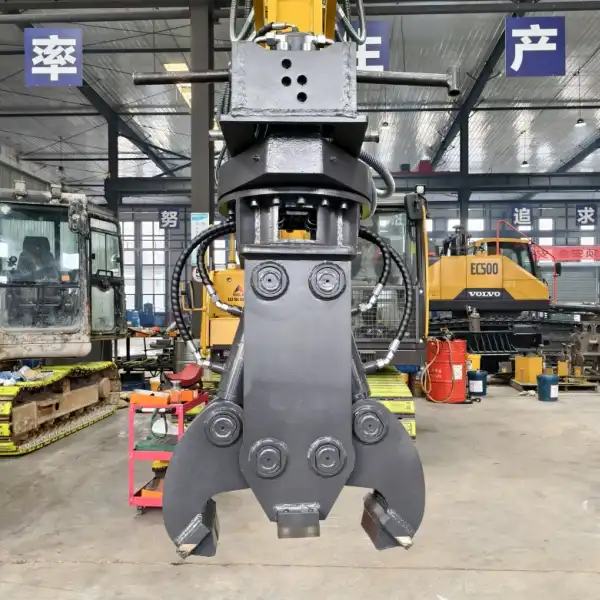 excavator rail clamp