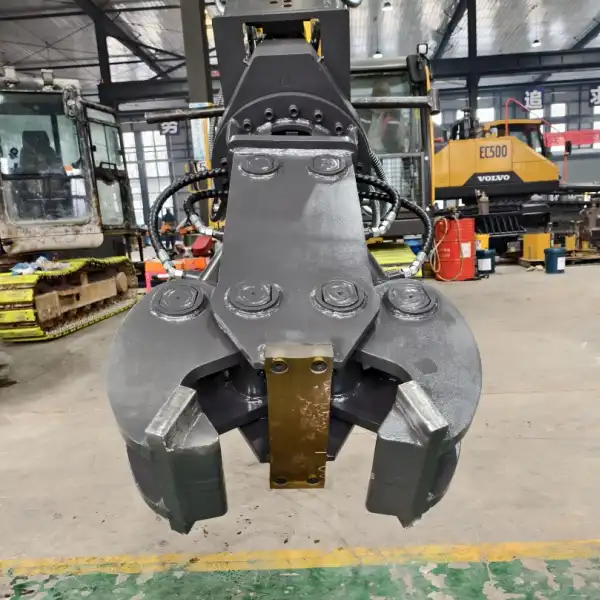 excavator rail clamp