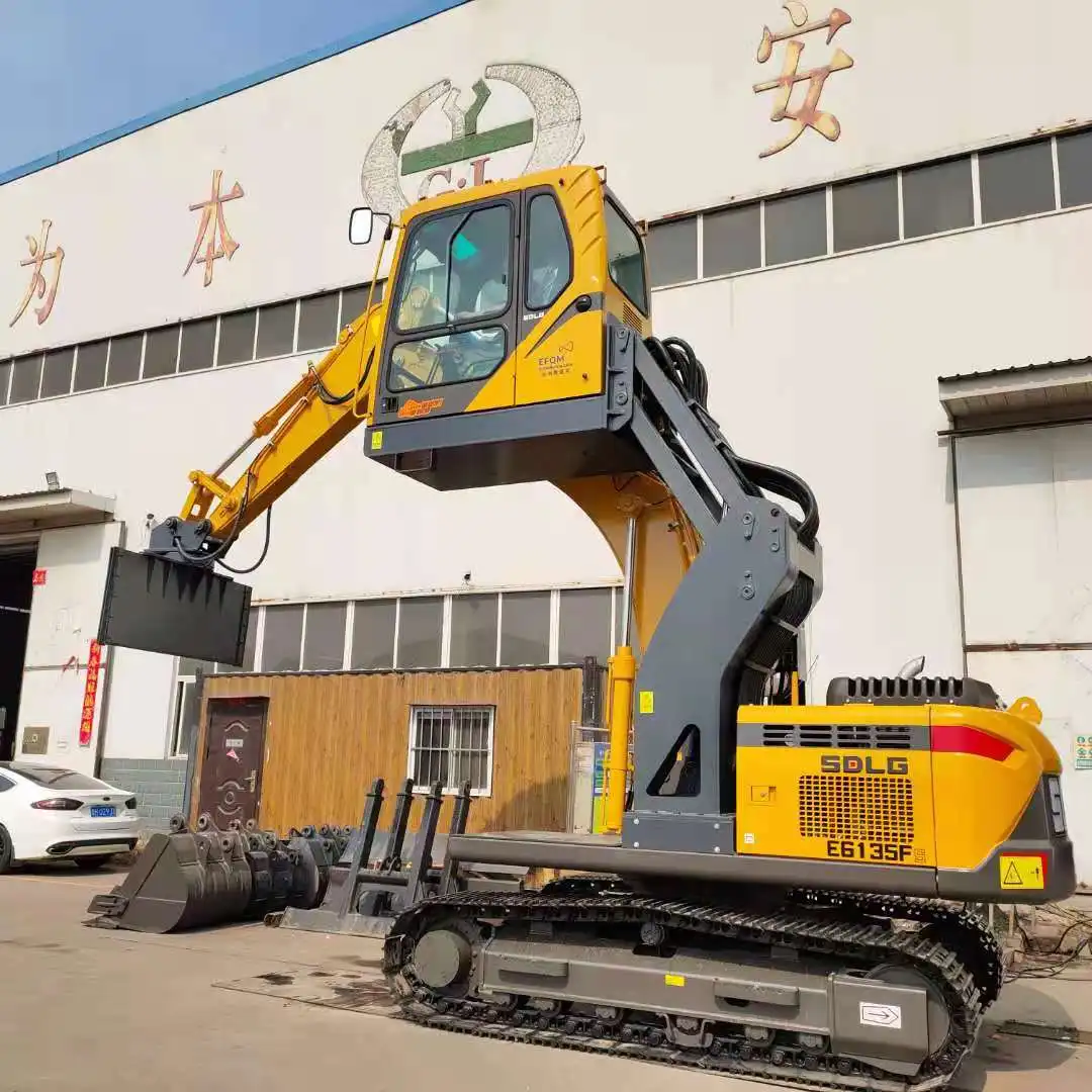 excavator lift cab