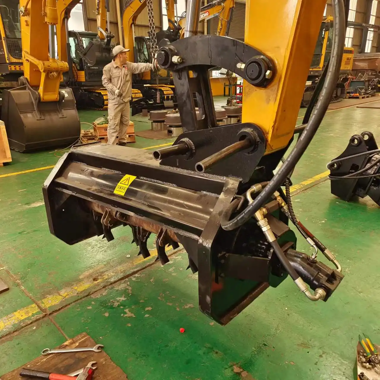 excavator brush cutter