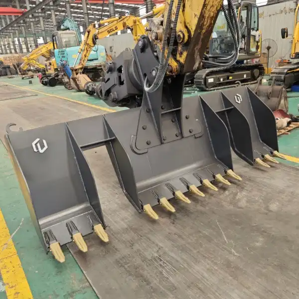 excavator dustpan bucket