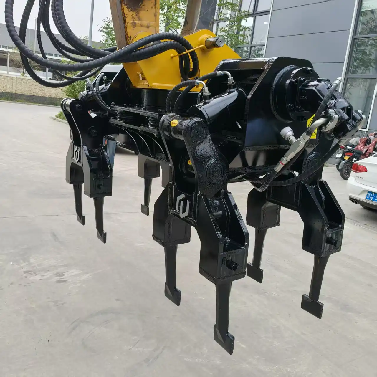 high-vibration hydraulic ballast tamping machine