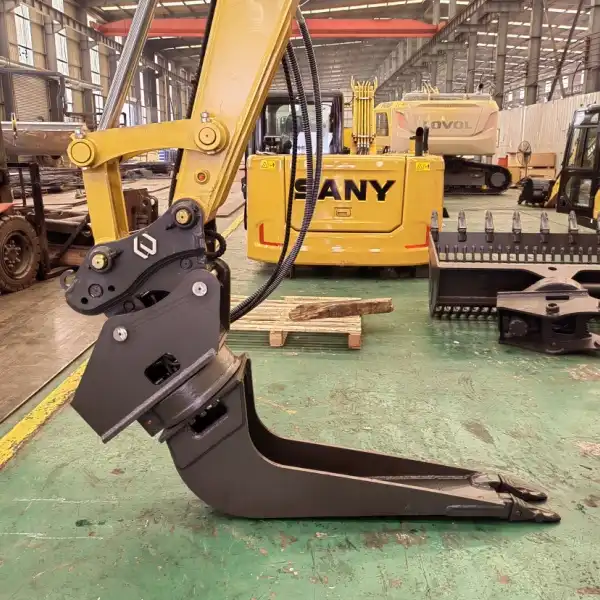 excavator ballast cleaning hopper