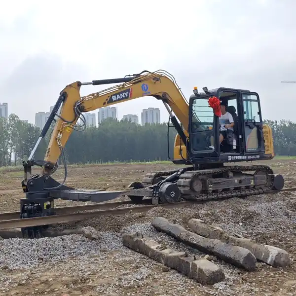 railway sleeper changer