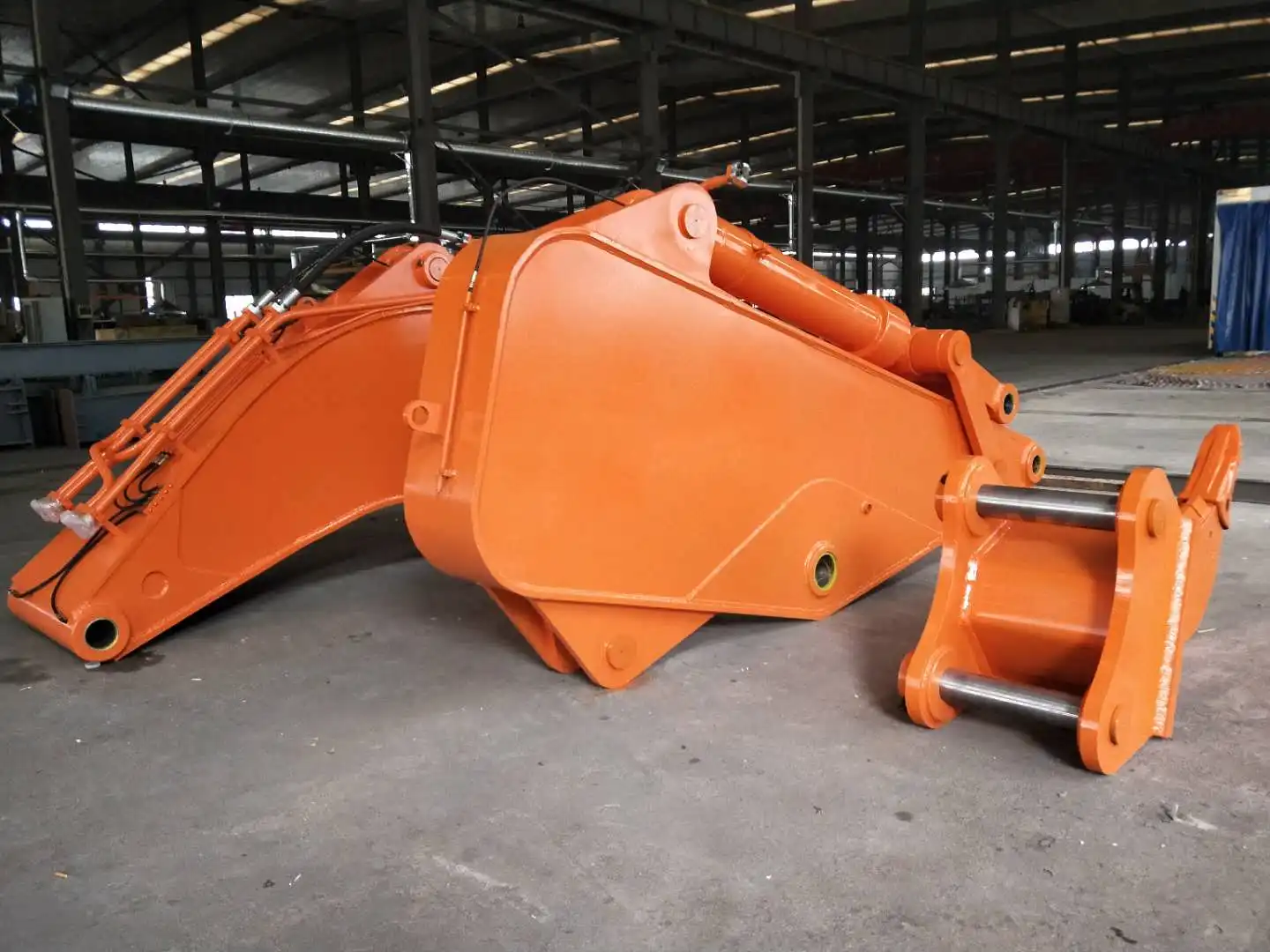 excavator rock arm