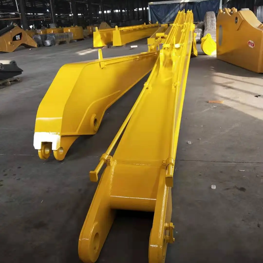 Excavator arm extensions  Excavator arm extensions