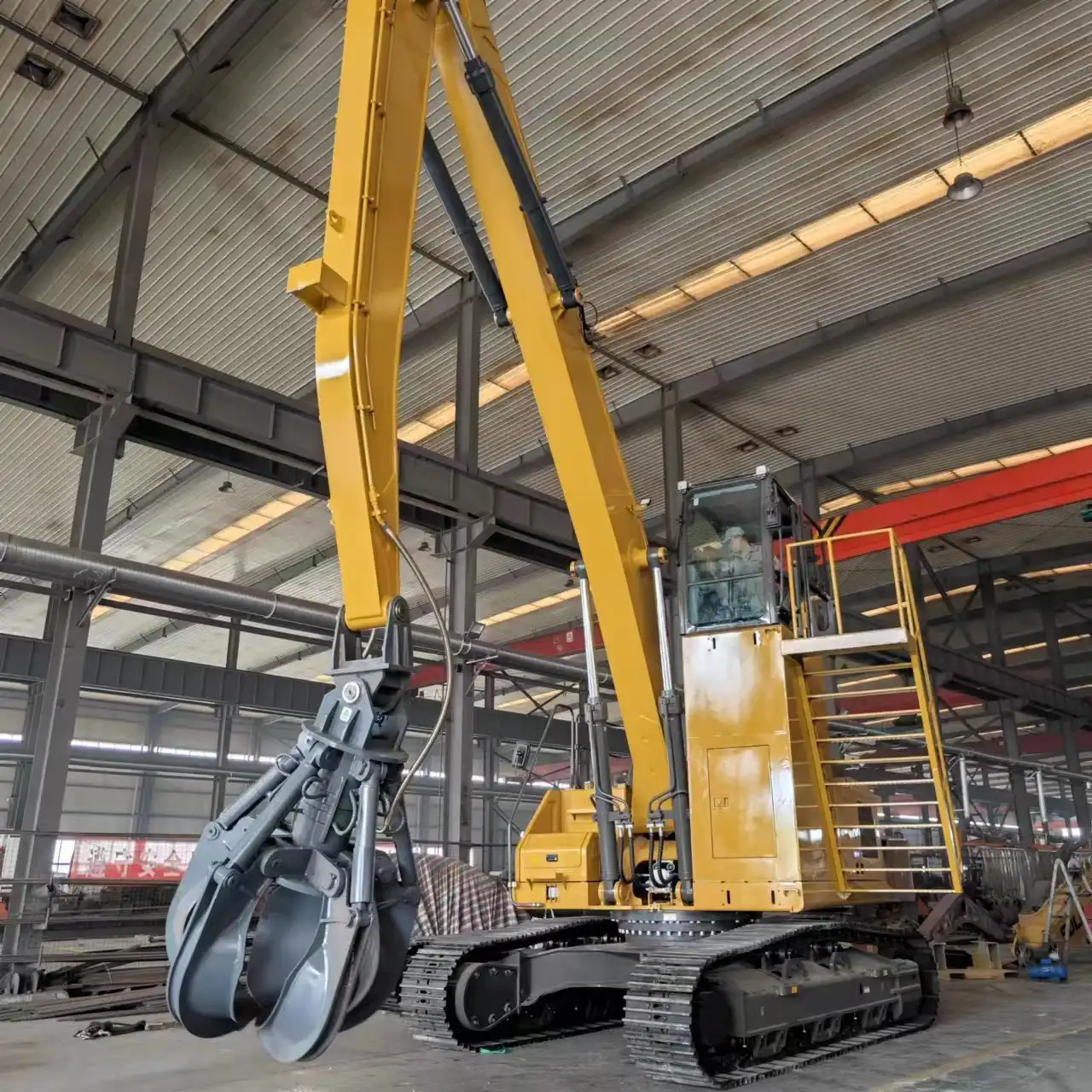 hydraulic grab arm