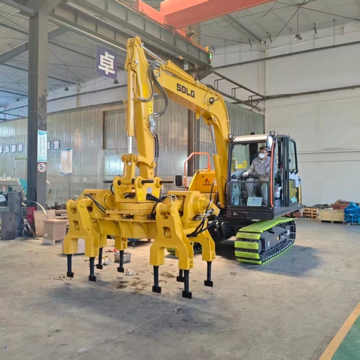 Railway dual-head tamping machine Railway dual-head tamping machine