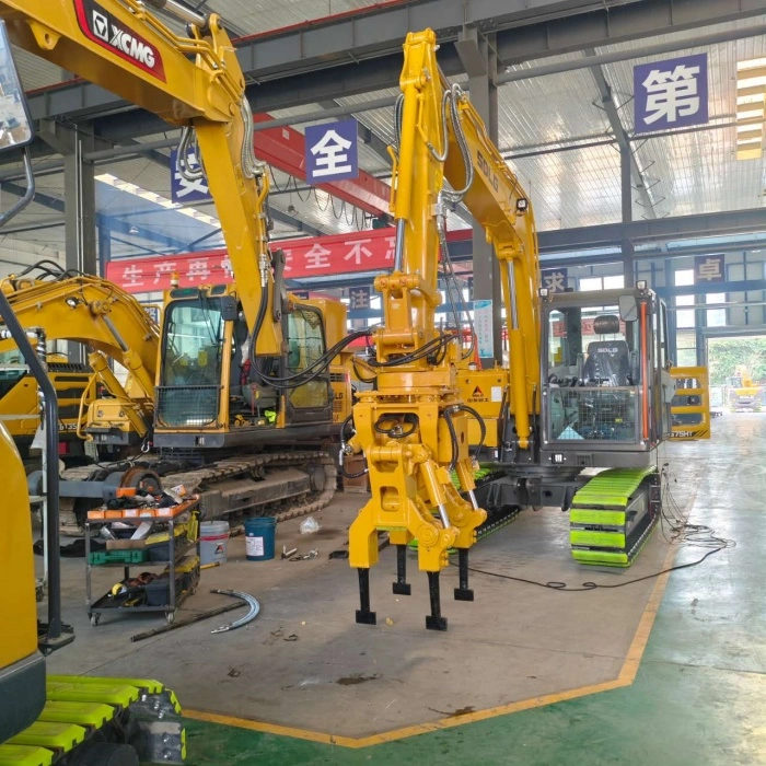 Railway dual-head tamping machine