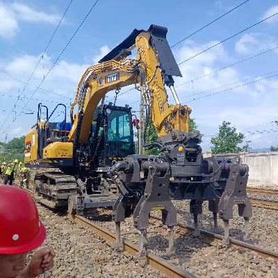 Double head tamper Double head tamper