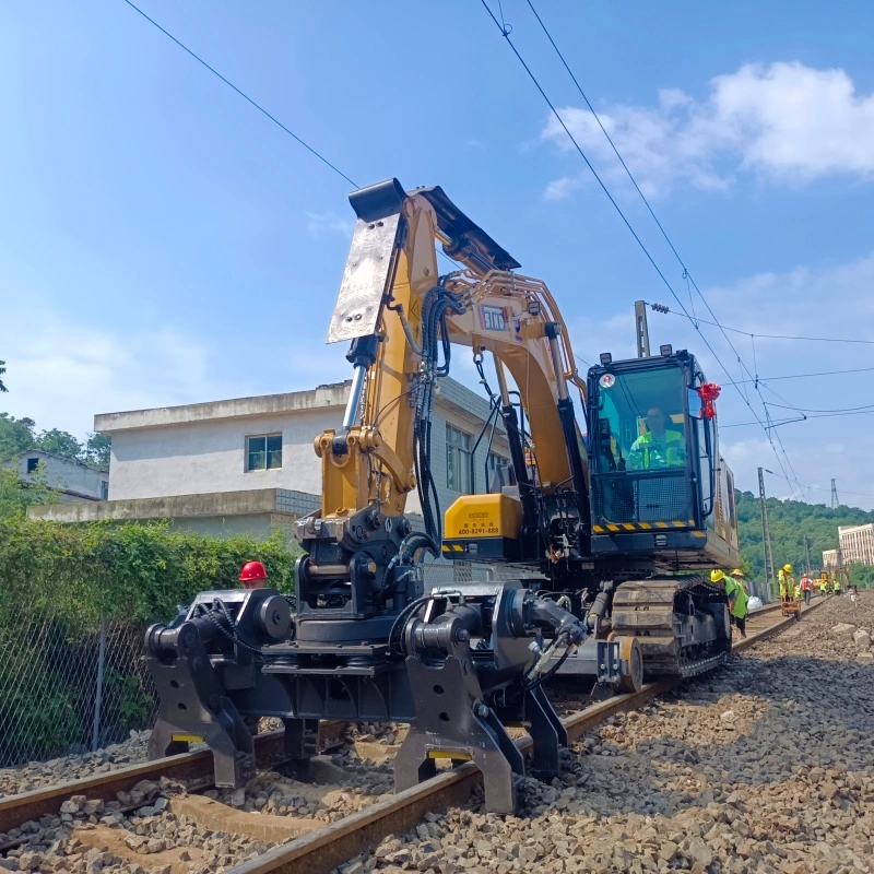 Double-head ballast tamper Double-head ballast tamper