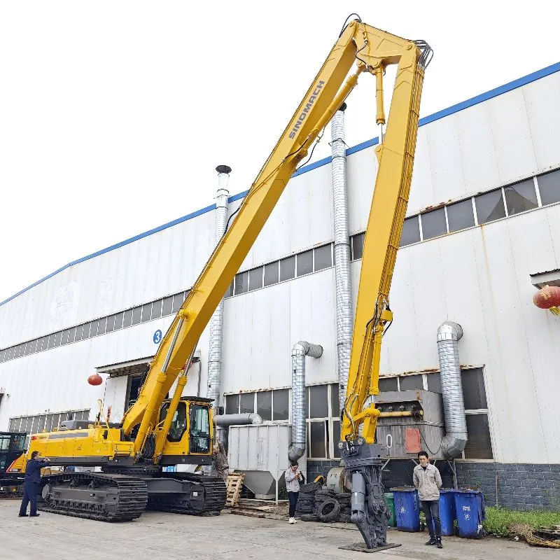 Three-section demolition arn