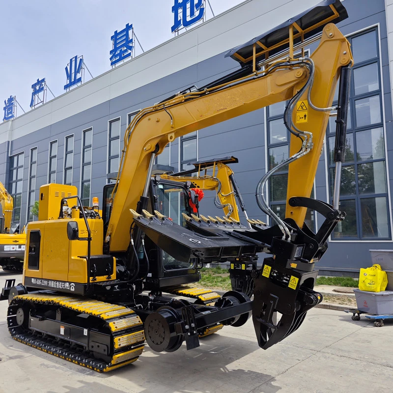 Crawler hi-rail excavator