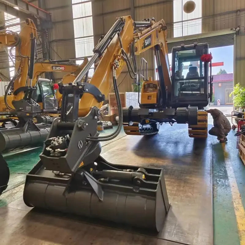 Rotation and Tilt bucket