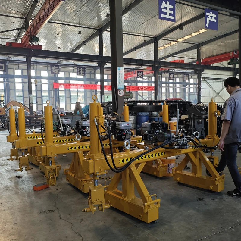 Railway rails transport gantry crane 