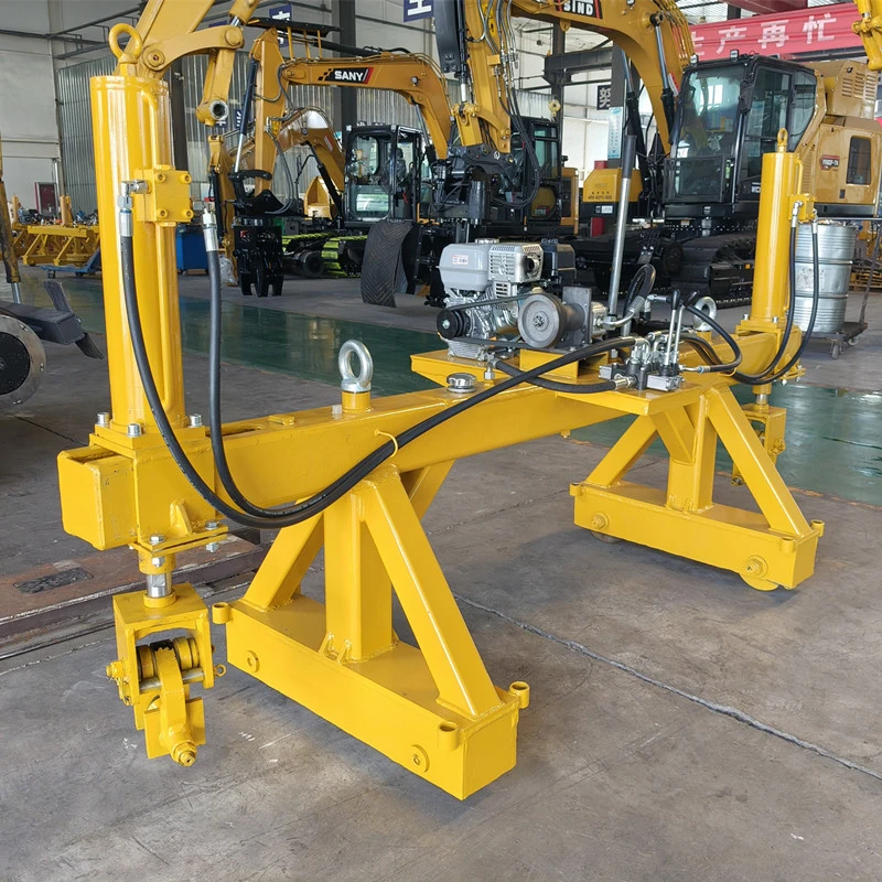 Railway rails transport gantry crane 