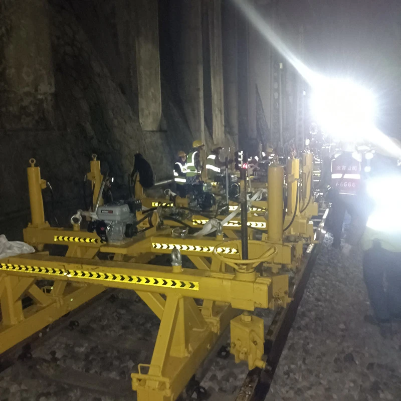 Railway rails transport gantry crane 