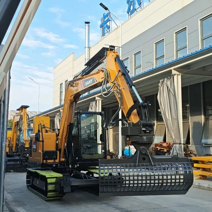 Excavator rotating tilting bucket Excavator rotating tilting bucket