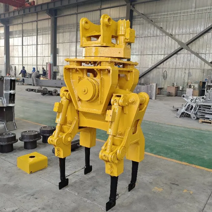 Excavator hydraulic tamper