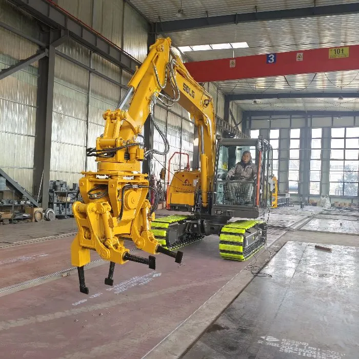 Excavator ballast tamper