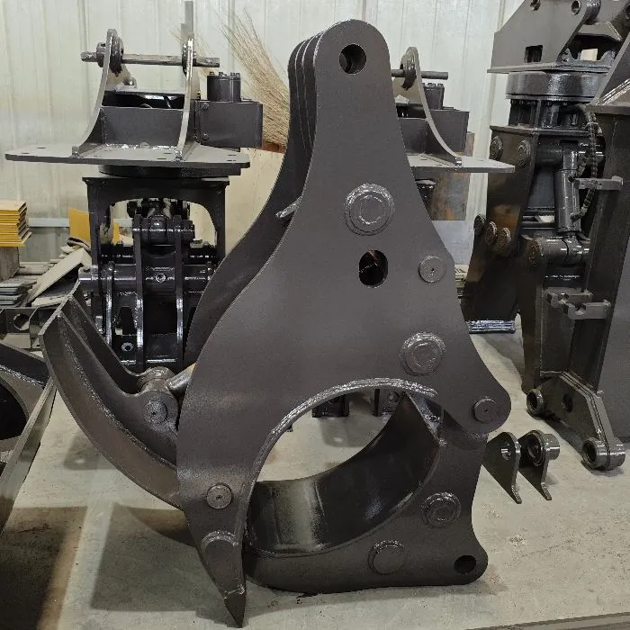 Excavator tree stumper Excavator tree stumper