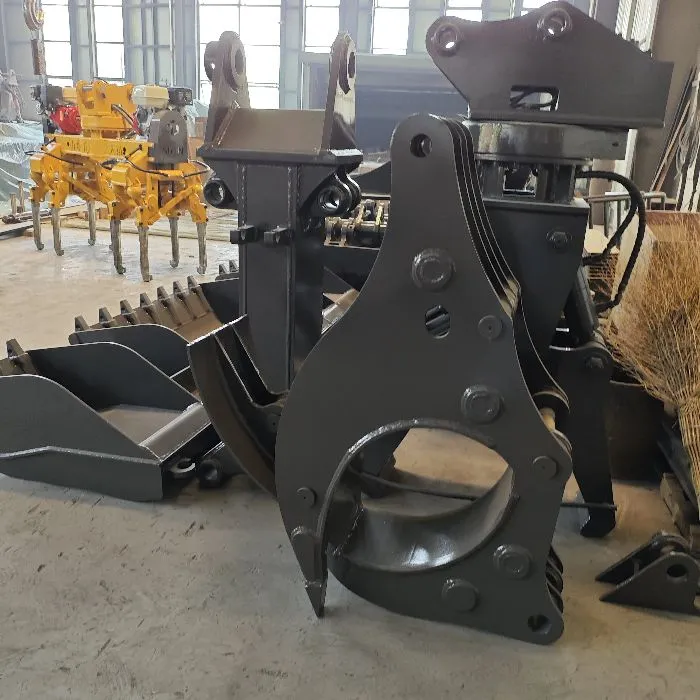 Excavator Tree stumper Excavator Tree stumper