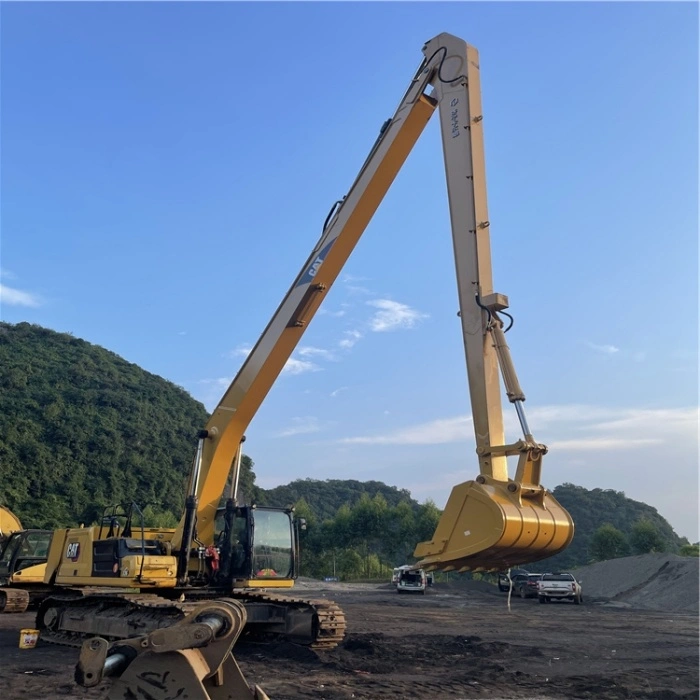 Long reach arm and boom