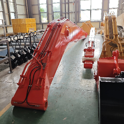 Long reach arm and boom Long reach arm and boom