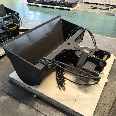 Railway rotating tilting bucket Railway rotating tilting bucket