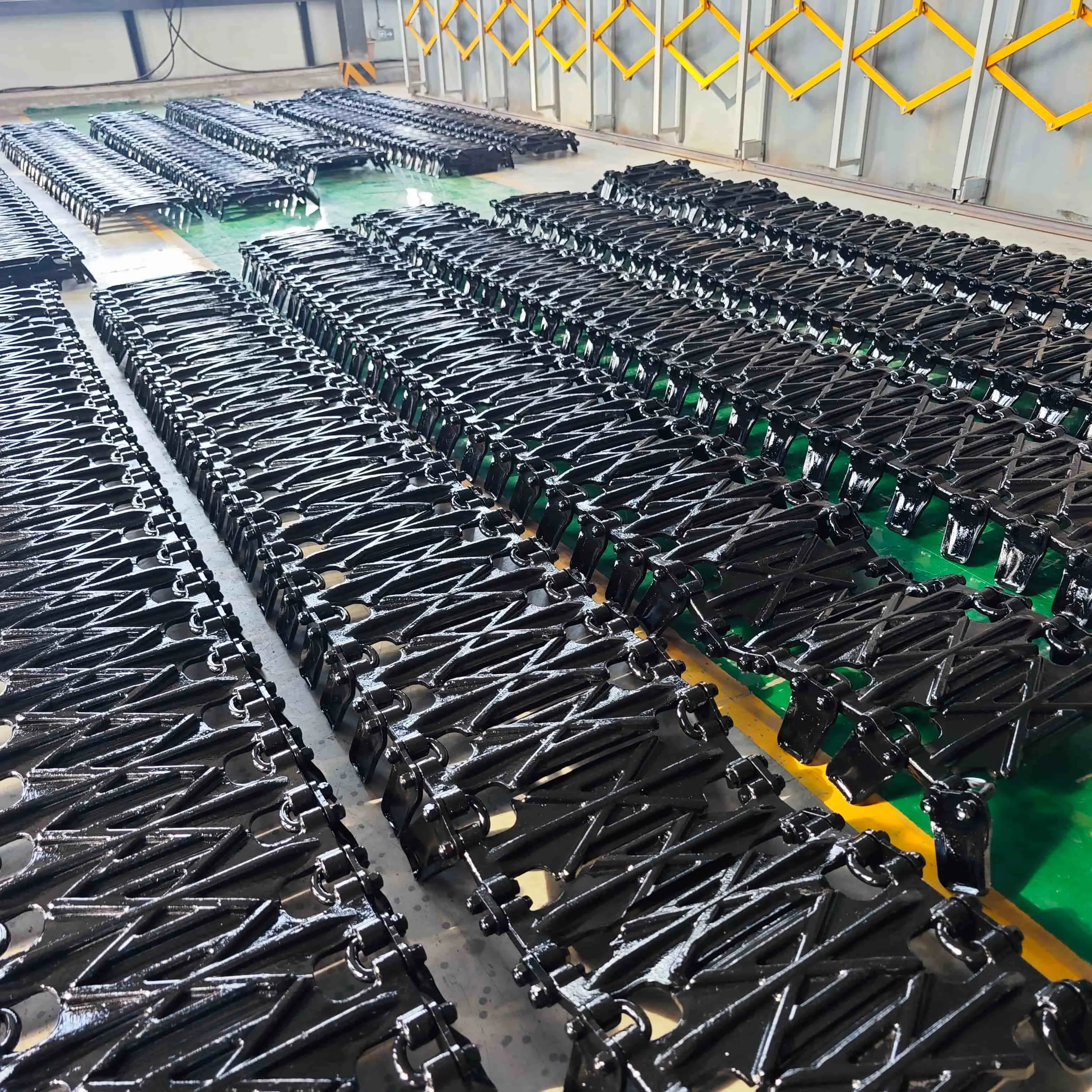 Excavator track protection