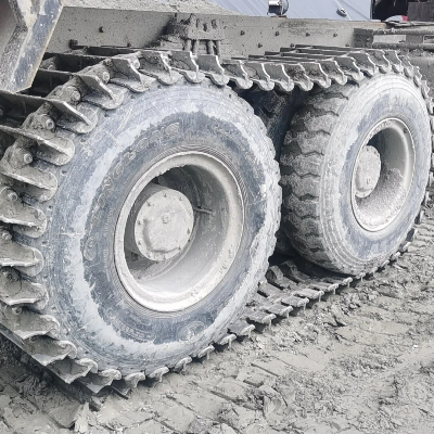 Tire protection track Tire protection track