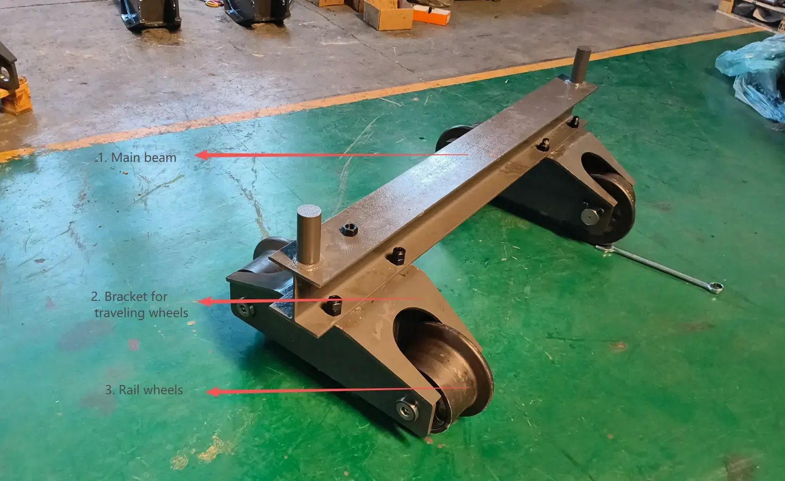 Rail trailer Rail trailer