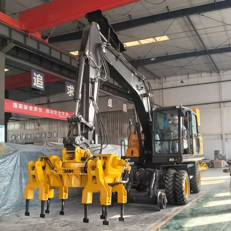 Double-head tamping machine