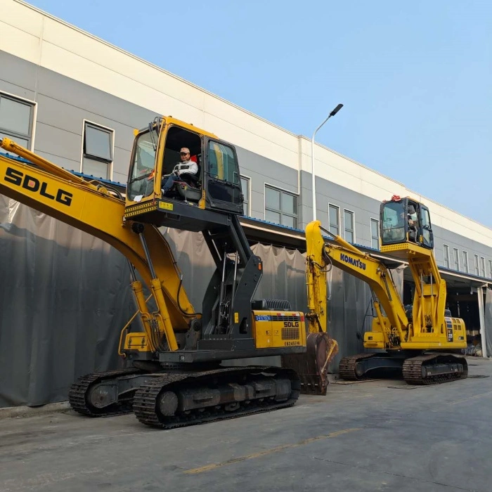 Excavator Elevating Cab Modification