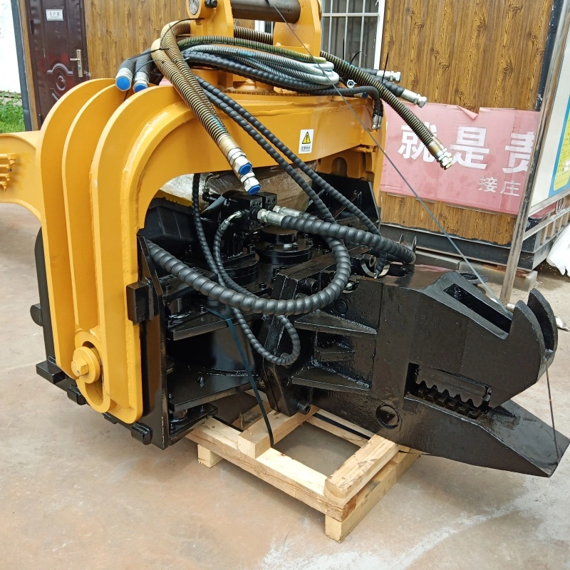 excavator piling arm