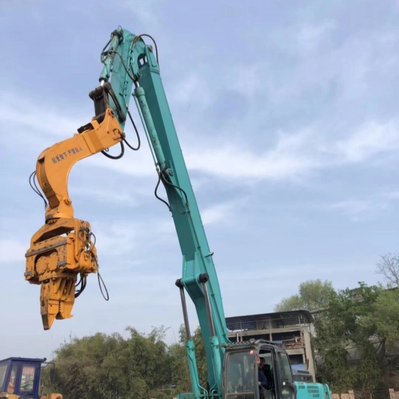 excavator piling arm excavator piling arm