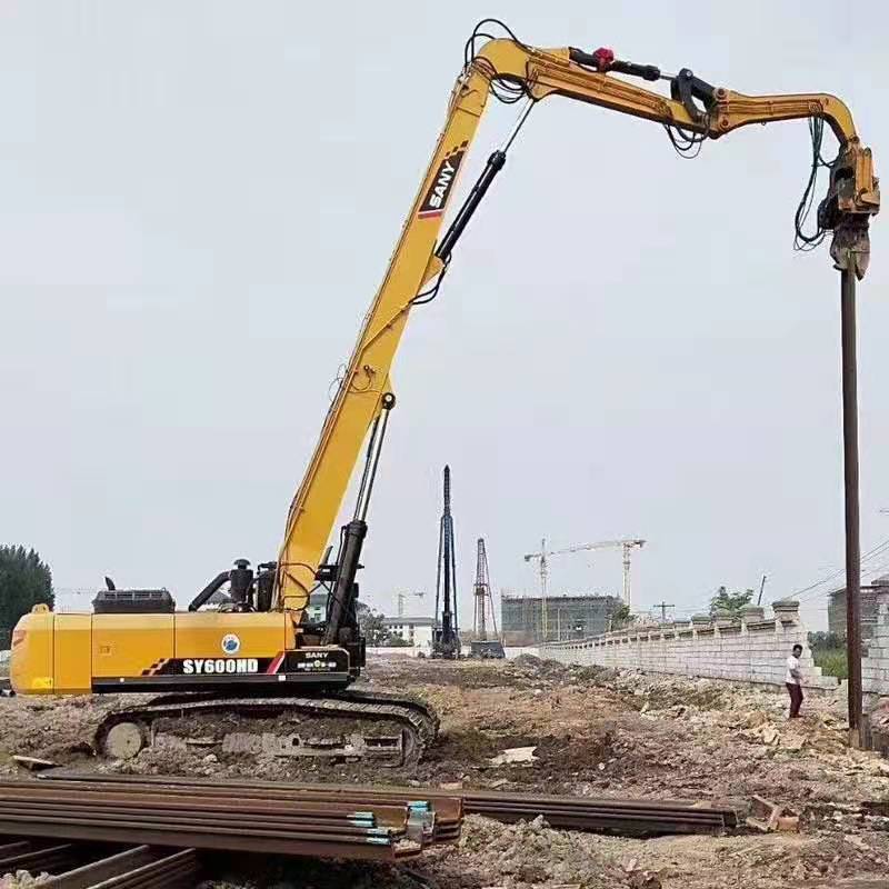 When Can You Use an Excavator Pile Driving Arm for Pile Driving?