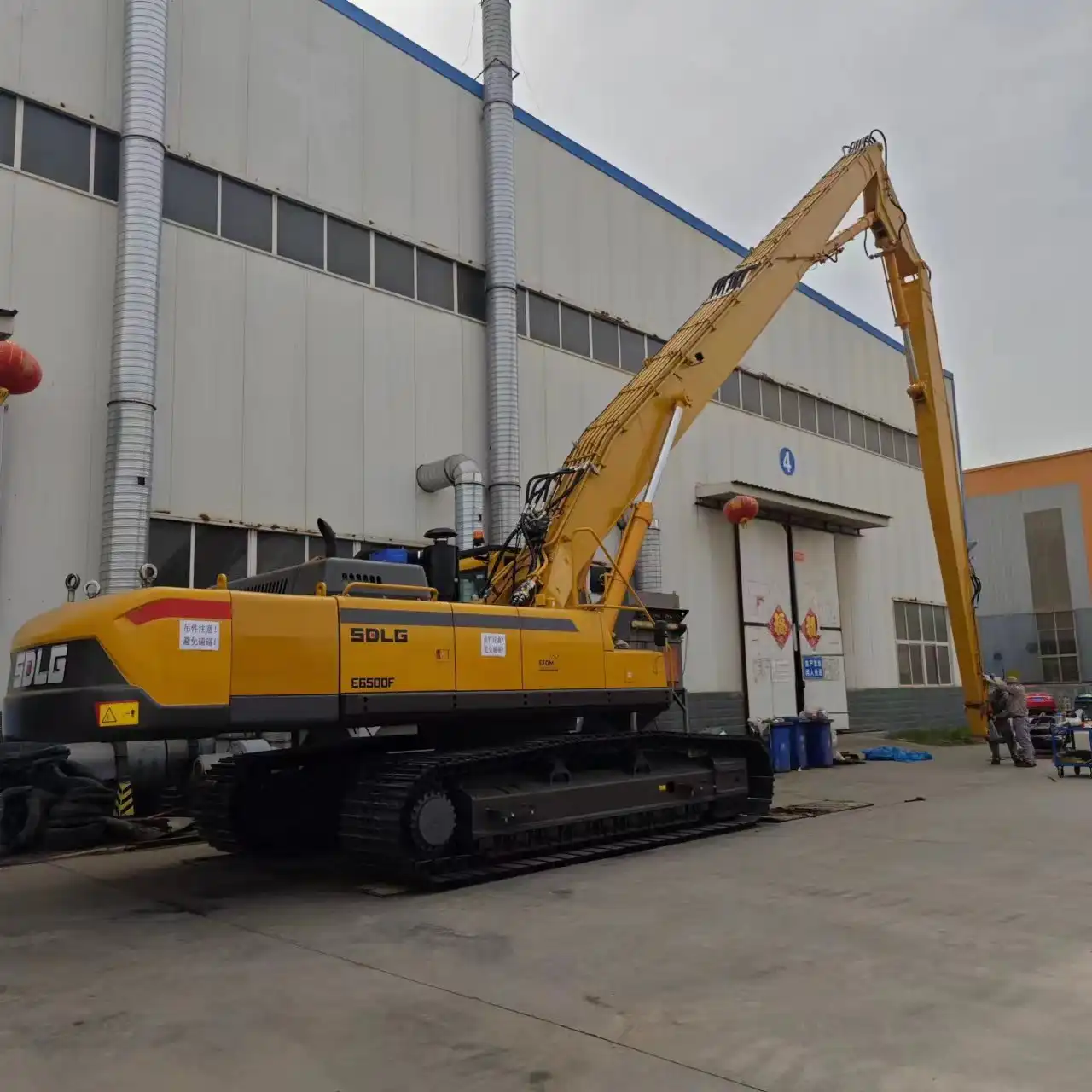 Excavator High Rear Rushewa Dogon Haɓaka Da Hannu Na Siyarwa