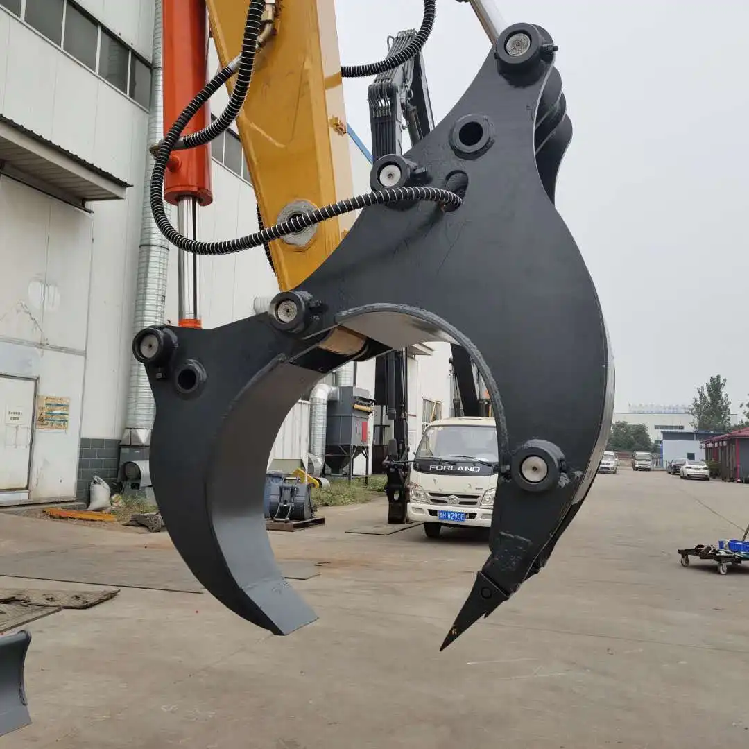 Excavator Tree Stumper Field Test Process