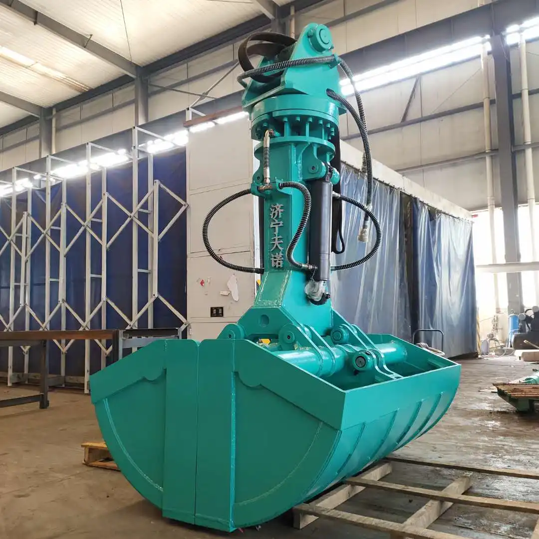 Hydraulic Clamshell Bucket For Excavator