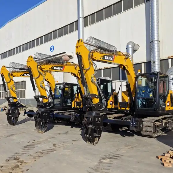 Railway Excavator Railway Slope Cleaning Machine for Ballast Cleaning