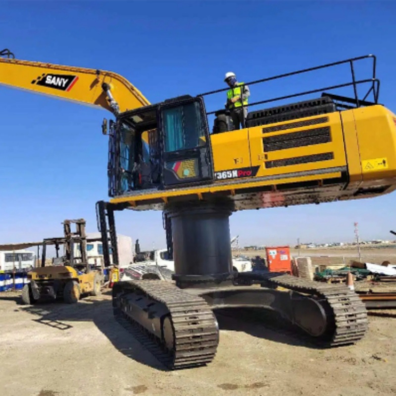 Excavator chassis raising technology makes your equipment the king of wetlands!