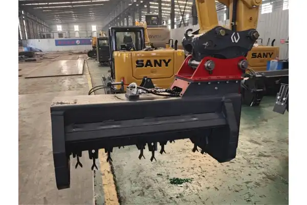 Is there a brush cutter attachment for mini excavator?