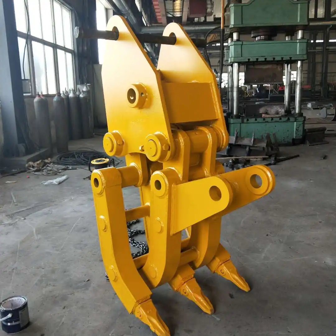 Does excavator gripper work?