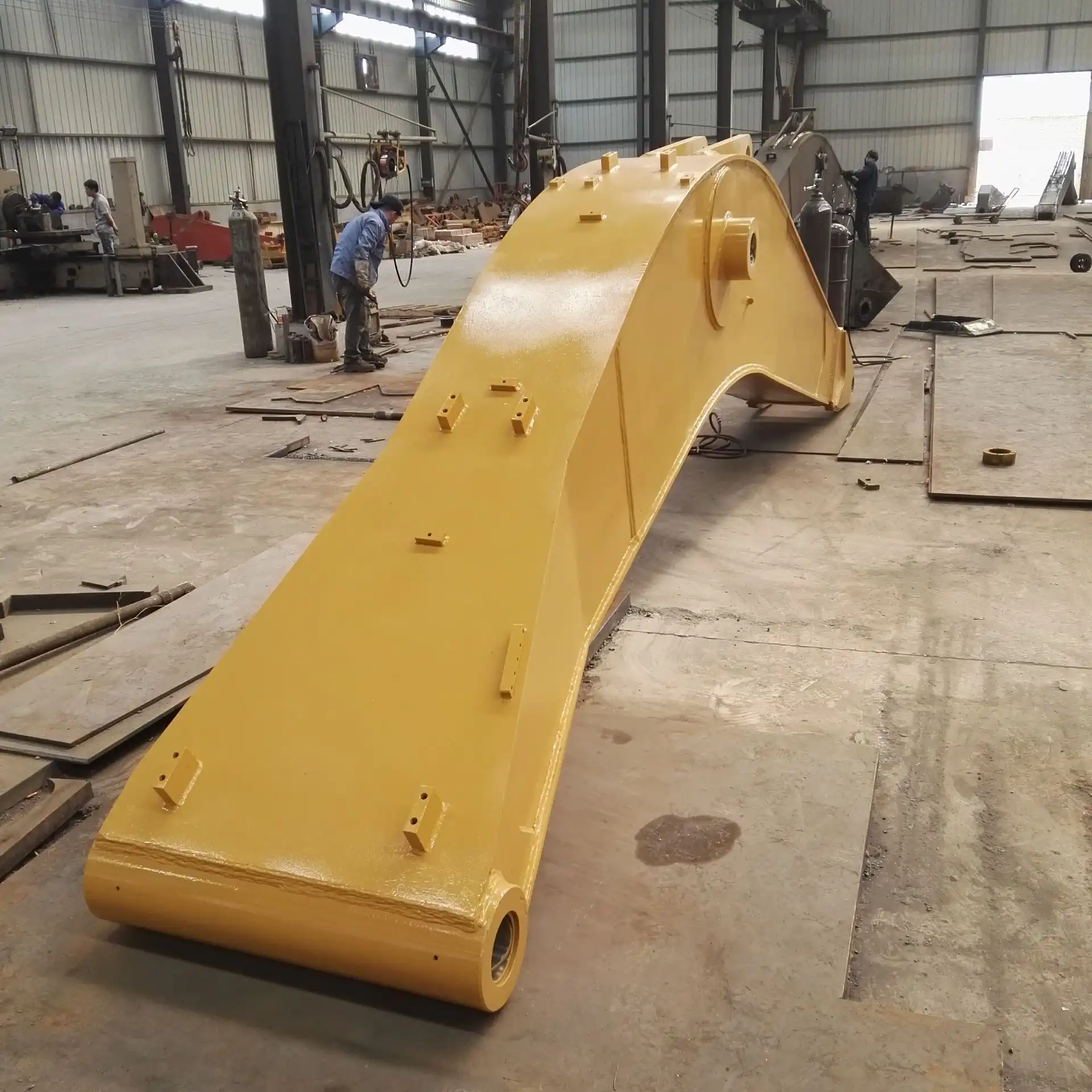 What not to do with a long reach excavator?