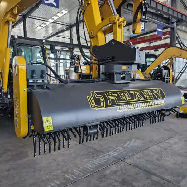 What track gauges can a railway track sweeper clean?