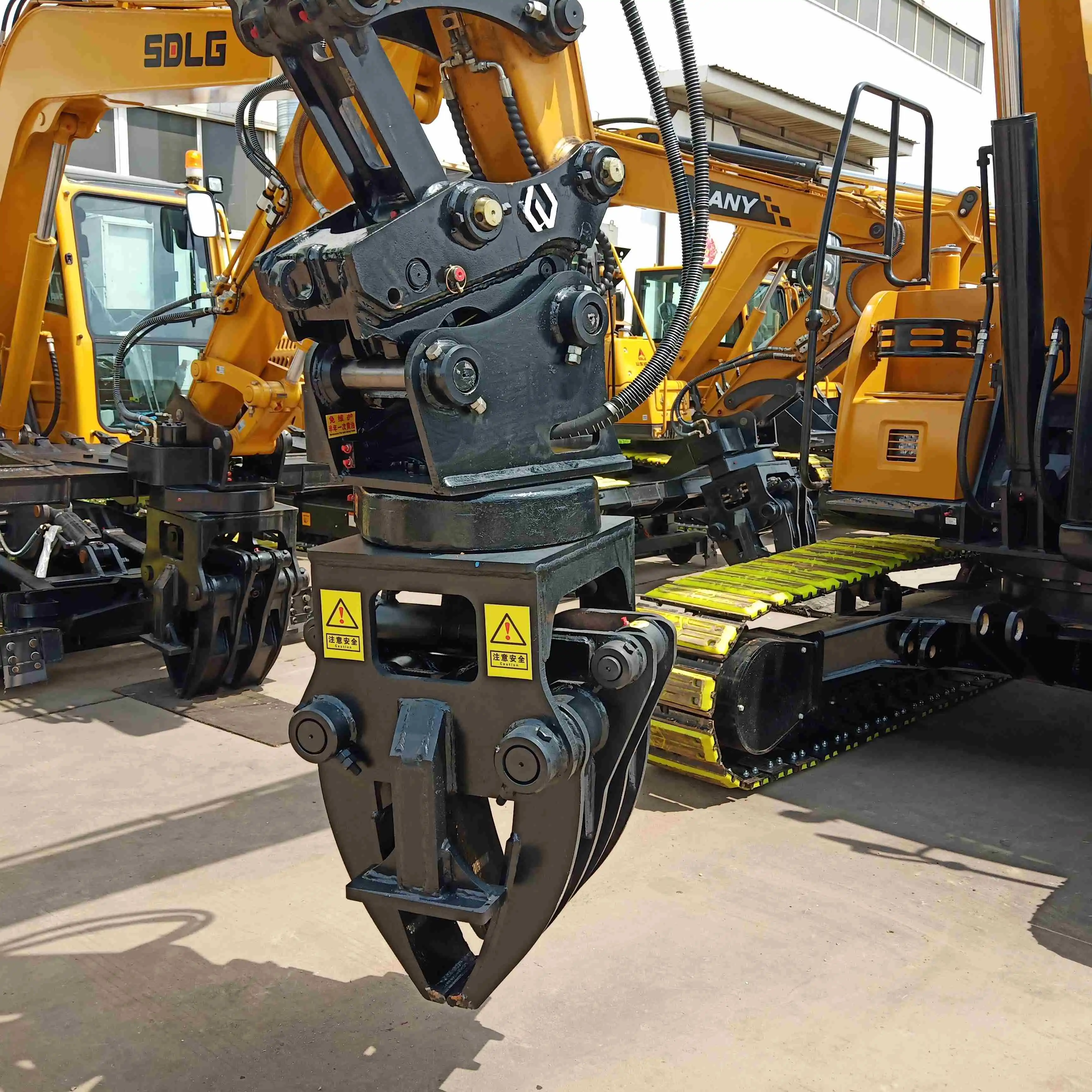 Excavator Sleeper Clamp Applicable Track Gauge