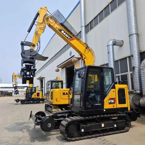 ഒരു റെയിൽവേ സ്ലീപ്പർ ചേഞ്ചറിന്റെ ഘടകങ്ങൾ എന്തൊക്കെയാണ്?