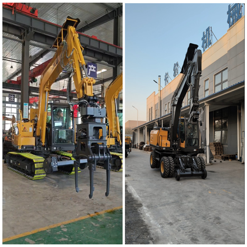 How to choose hi-rail excavators between crawler type and wheeled type?